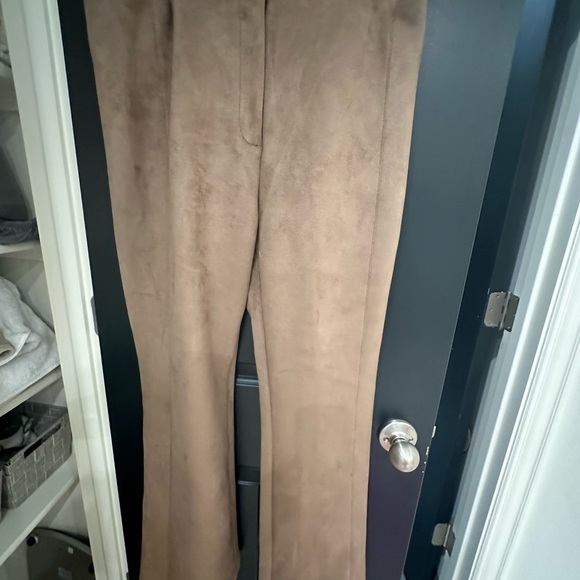 Ann Taylor faux suede trousers - Picture 1 of 4